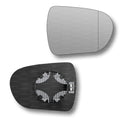 Replacement Wing Mirror Glass Right for Hyundai i40 2012-2020 Clip-On Driver Off side Heated with Blind Spot
