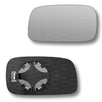 Replacement Wing Mirror Glass Left for VW Passat 1988-1997 Clip-On Passenger Near Side N/S Heated Convex