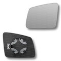 Replacement Wing Mirror Glass Left for Mercedes M-Class 2011-2015 Clip-On Passenger Near Side N/S Heated Convex
