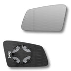 Replacement Wing Mirror Glass Left for Mercedes E-Class 2009-2016 Clip-On Passenger Near Side N/S Heated with Blind Spot