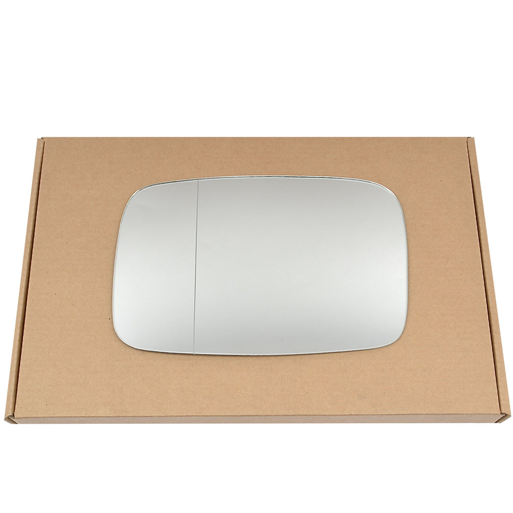Wing Mirror Glass Left for Ford Escort 1986-1990 Stick-On Passenger Near Side with Blind Spot