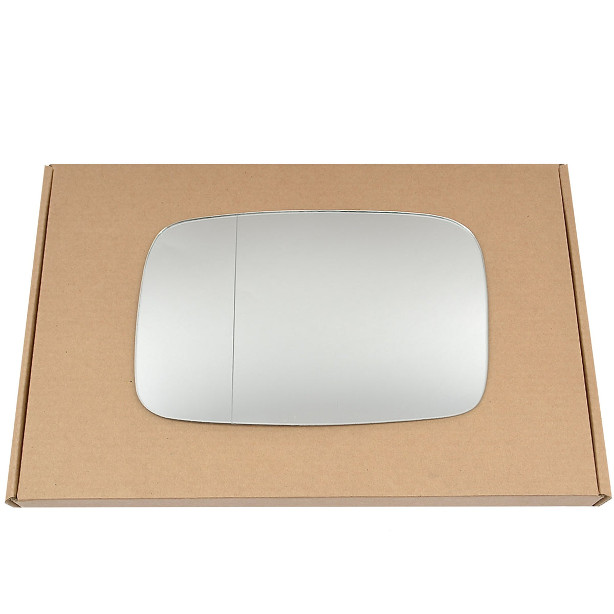Wing Mirror Glass Left for Ford Escort 1986-1990 Stick-On Passenger Near Side with Blind Spot