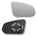 Replacement Wing Mirror Glass Right for Volvo S90 2016-2022 Clip-On Driver Off side Heated Convex