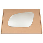 Wing Mirror Glass Left for Audi A8 2003-2007 Stick-On Passenger Near Side Convex