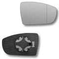 Replacement Wing Mirror Glass Right for Ford EcoSport 2012-2022 Clip-On Driver Off side Heated with Blind Spot