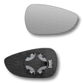 Replacement Wing Mirror Glass Right for Ford B-MAX 2012-2018 Clip-On Driver Off side Heated Convex