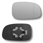 Replacement Wing Mirror Glass Right for Volvo V70 2007-2007 Clip-On Driver Off side Heated with Blind Spot