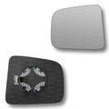 Replacement Wing Mirror Glass Left for Ford Ranger 1999-2006 Clip-On Passenger Near Side N/S Heated Convex
