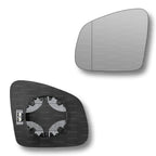 Replacement Wing Mirror Glass Left for Smart Fortwo Forfour 2014-2021 Clip-On Passenger Near Side N/S Heated with Blind Spot