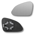 Replacement Wing Mirror Glass Left for Vauxhall Insignia 2008-2017 Clip-On Passenger Near Side N/S Heated Convex