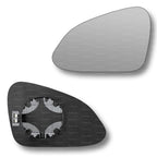 Replacement Wing Mirror Glass Left for Vauxhall Insignia 2008-2017 Clip-On Passenger Near Side N/S Heated Convex