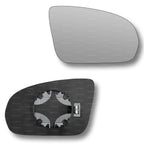 Replacement Wing Mirror Glass Right for Mercedes EQB 2021-2022 Clip-On Driver Off side Heated Convex