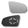 Replacement Wing Mirror Glass Right for Volvo V90 2016-2022 Clip-On Driver Off side Heated with Blind Spot