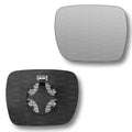 Replacement Wing Mirror Glass Right for Renault Kangoo 2009-2014 Clip-On Driver Off side Heated Convex