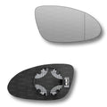 Replacement Wing Mirror Glass Right for Mercedes CLS 2004-2008 Clip-On Driver Off side Heated with Blind Spot