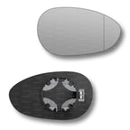 Replacement Wing Mirror Glass Right for Alfa Romeo 4C 2013-2021 Clip-On Driver Off side Heated with Blind Spot