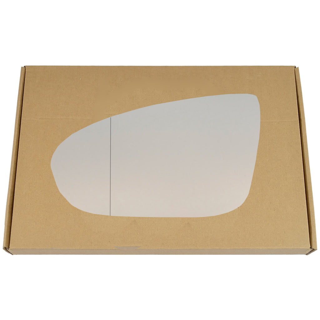 Wing Mirror Glass Left for Vauxhall Meriva B 2010-2017 Stick-On Passenger Near Side with Blind Spot