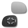 Replacement Wing Mirror Glass Right for Fiat Panda 2009-2022 Clip-On Driver Off side Heated Convex