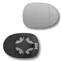 Replacement Wing Mirror Glass Right for Honda Civic 2006-2011 Clip-On Driver Off side Heated with Blind Spot
