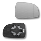 Replacement Wing Mirror Glass Right for Nissan Note 2006-2013 Clip-On Driver Off side Heated with Blind Spot