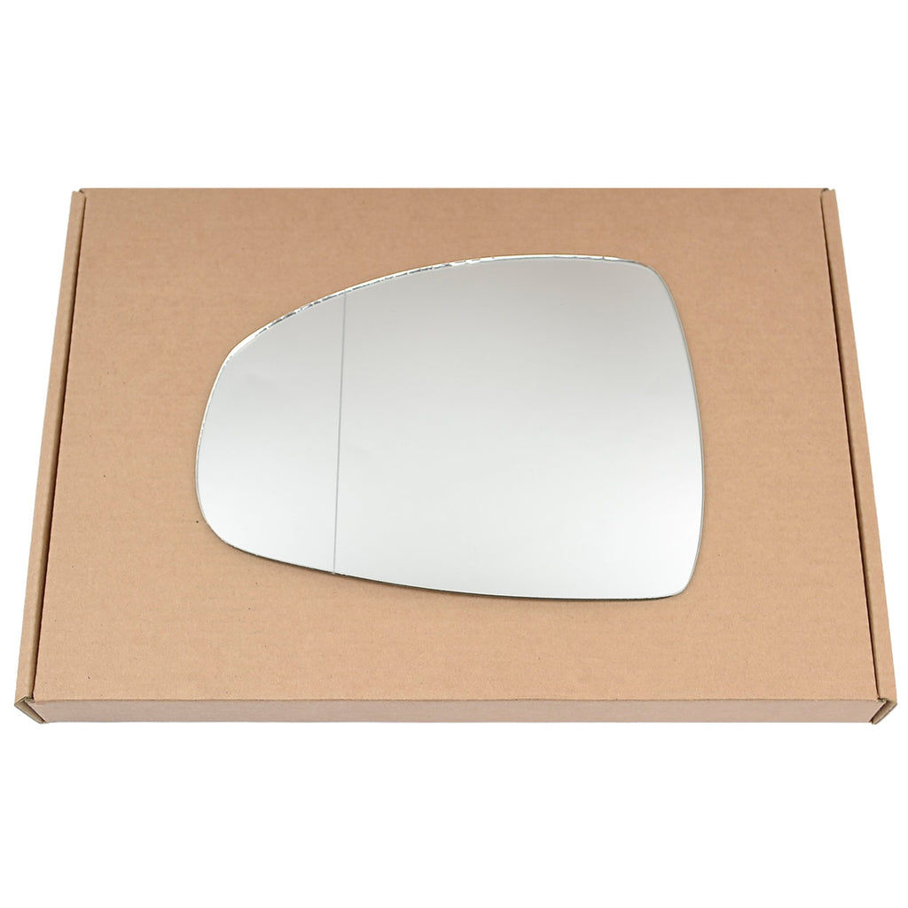 Wing Mirror Glass Left for Audi A1 2010-2018 Stick-On Passenger Near Side with Blind Spot