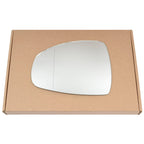 Wing Mirror Glass Left for Audi A1 2010-2018 Stick-On Passenger Near Side with Blind Spot
