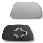 Replacement Wing Mirror Glass Right for Jeep Grand Cherokee 2005-2009 Clip-On Driver Off side Heated with Blind Spot