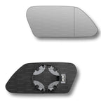 Replacement Wing Mirror Glass Right for Ford Mondeo 2001-2003 Clip-On Driver Off side Heated with Blind Spot