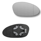 Replacement Wing Mirror Glass Right for BMW M3 2000-2006 Clip-On Driver Off side Heated with Blind Spot
