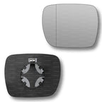 Replacement Wing Mirror Glass Right for Renault Kangoo 2009-2014 Clip-On Driver Off side Heated with Blind Spot