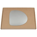 Wing Mirror Glass Right for Renault Twingo 2007-2010 Stick-On Driver Off Side Convex