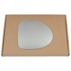 Wing Mirror Glass Right for Renault Twingo 2007-2010 Stick-On Driver Off Side Convex
