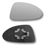 Replacement Wing Mirror Glass Right for Vauxhall Corsa 2014-2020 Clip-On Driver Off side Heated Convex
