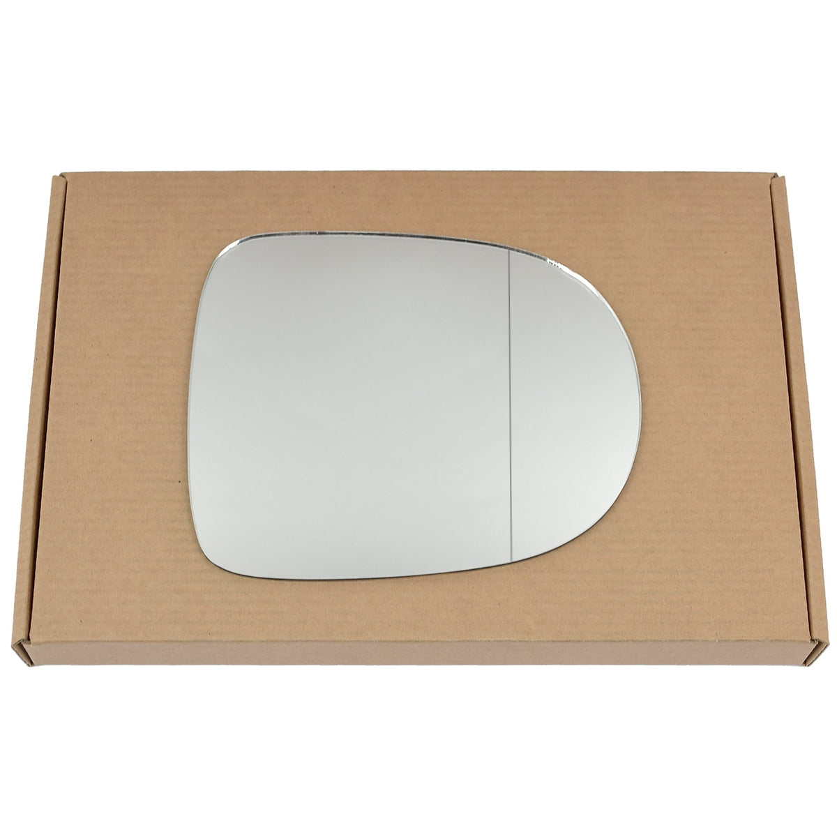 Wing Mirror Glass Right for Renault Twingo 2011-2014 Stick-On Driver Off Side with Blind Spot