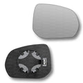 Replacement Wing Mirror Glass Right for Peugeot 3008 2009-2012 Clip-On Driver Off side Heated Convex