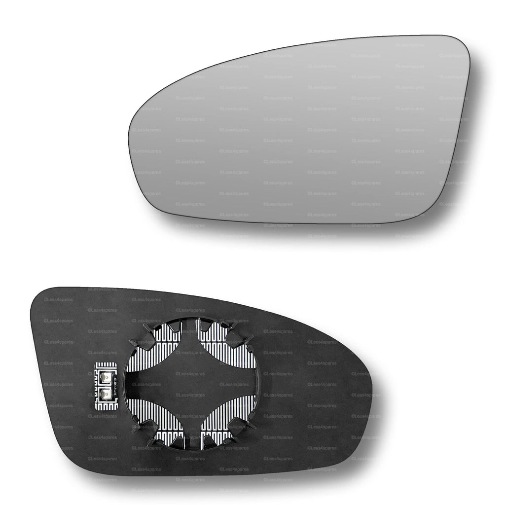 Replacement Wing Mirror Glass Left for BMW M5 2011-2016 Clip-On Passenger Near Side N/S Heated Convex
