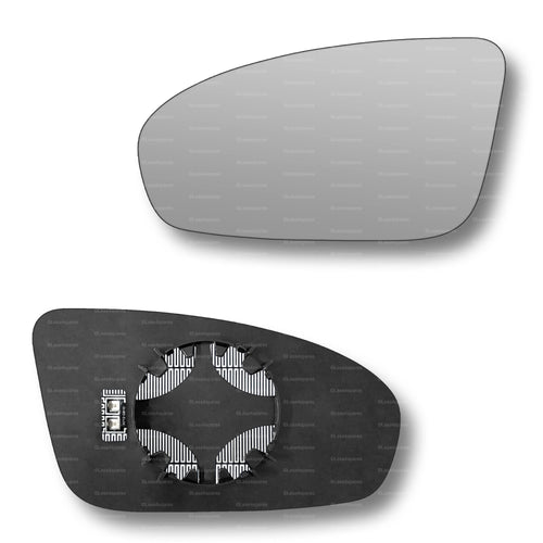 Replacement Wing Mirror Glass Left for BMW M5 2011-2016 Clip-On Passenger Near Side N/S Heated Convex