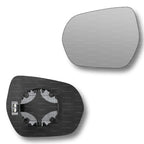 Replacement Wing Mirror Glass Left for Ford Fiesta 2017-2022 Clip-On Passenger Near Side N/S Heated Convex