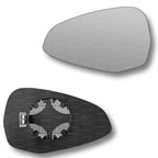 Replacement Wing Mirror Glass Left for Audi A5 2016-2022 Clip-On Passenger Near Side N/S Heated Convex