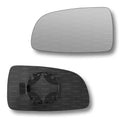 Replacement Wing Mirror Glass Left for Chevrolet Aveo 2008-2011 Clip-On Passenger Near Side N/S Convex