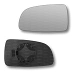 Replacement Wing Mirror Glass Left for Chevrolet Aveo 2008-2011 Clip-On Passenger Near Side N/S Convex