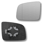 Replacement Wing Mirror Glass Left for Mercedes Viano 2010-2014 Clip-On Passenger Near Side N/S Heated with Blind Spot