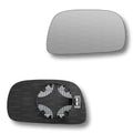 Replacement Wing Mirror Glass Right for Suzuki Wagon R 2000-2007 Clip-On Driver Off side Heated Convex