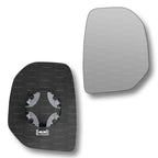 Replacement Wing Mirror Glass Right for Peugeot Partner 2008-2012 Clip-On Driver Off side Heated Convex
