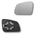 Replacement Wing Mirror Glass Left for Mercedes C-Class 2007-2008 Clip-On Passenger Near Side N/S Heated with Blind Spot