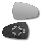 Replacement Wing Mirror Glass Right for Audi Q7 2015-2022 Clip-On Driver Off side Heated Convex