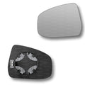 Replacement Wing Mirror Glass Left for Ford Mondeo 2007-2014 Clip-On Passenger Near Side N/S Heated Convex