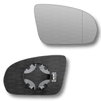 Replacement Wing Mirror Glass Right for Mercedes S-Class 2013-2020 Clip-On Driver Off side Heated with Blind Spot