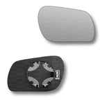 Replacement Wing Mirror Glass Right for Mazda 3 2003-2009 Clip-On Driver Off side Heated Convex