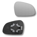 Replacement Wing Mirror Glass Right for Hyundai i10 2013-2019 Clip-On Driver Off side Heated Convex